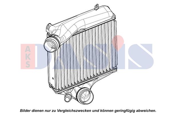 AKS DASIS Kompressoriõhu radiaator 177015N